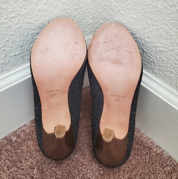 Plenty by Tracy Reese (Anthropologie) Rebecca Plaid Career Heels, Size 6.5 (37) - Picture 7 of 9